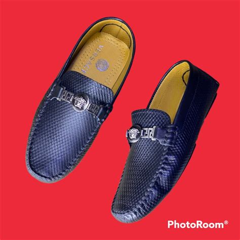 mocassin homme versace pas cher|Loafers & Mocassins Versace pour homme .